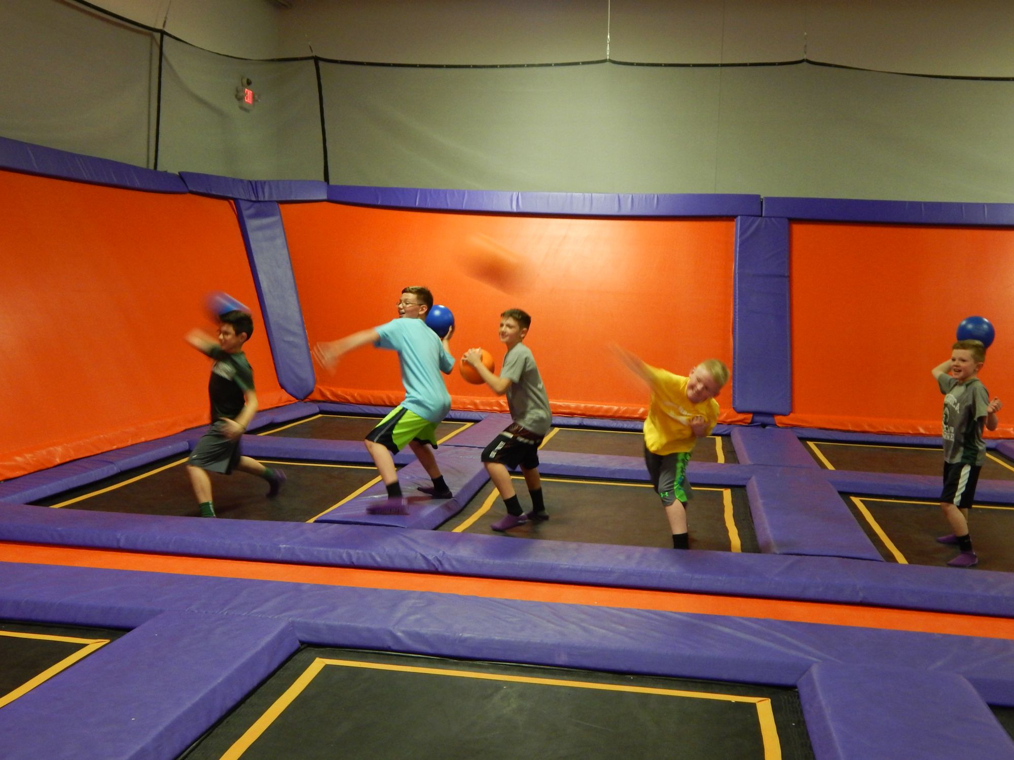 Trampoline Dodgeball